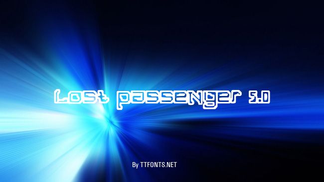 Lost passenger 5.0 example